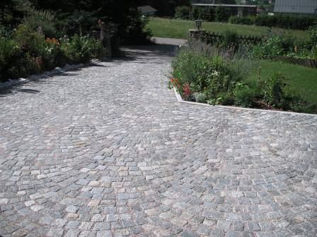 Granitwürfel 8/10 Oberfläche antik gebraucht
